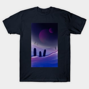 Alien World Standing Stones T-Shirt